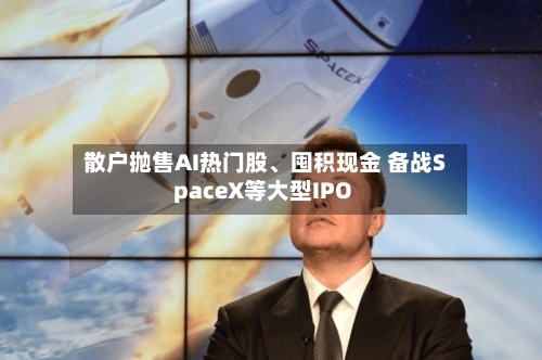 散户抛售AI热门股、囤积现金 备战SpaceX等大型IPO