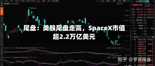 尾盘：美股尾盘走高，SpaceX市值超2.2万亿美元-第2张图片