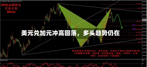 美元兑加元冲高回落	，多头趋势仍在-第3张图片