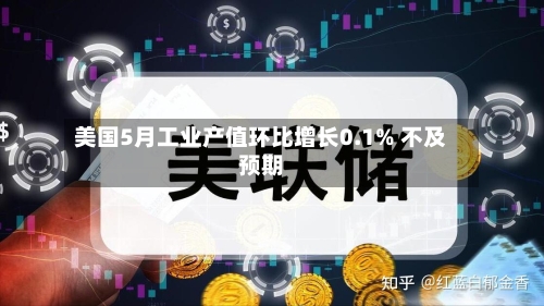 美国5月工业产值环比增长0.1% 不及预期-第3张图片