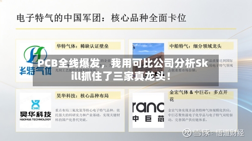 PCB全线爆发，我用可比公司分析Skill抓住了三家真龙头！-第2张图片