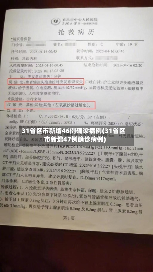 31省区市新增46例确诊病例(31省区市新增47例确诊病例)-第2张图片