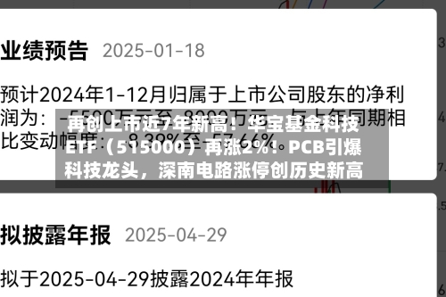 再创上市近7年新高！华宝基金科技ETF（515000）再涨2%！PCB引爆科技龙头	，深南电路涨停创历史新高-第2张图片