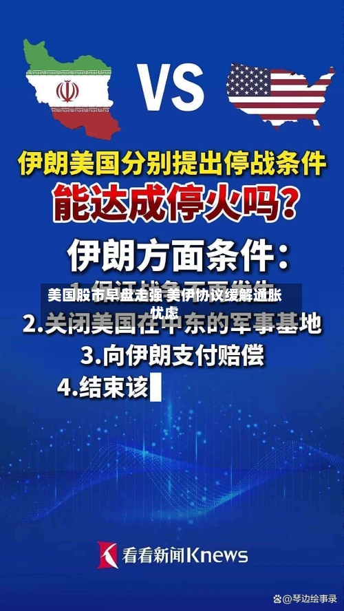 美国股市早盘走强 美伊协议缓解通胀忧虑