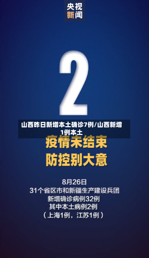 山西昨日新增本土确诊7例/山西新增1例本土-第2张图片