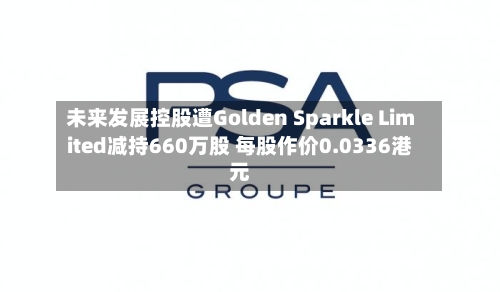 未来发展控股遭Golden Sparkle Limited减持660万股 每股作价0.0336港元