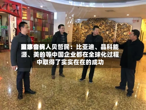 奥纬询问董事合伙人贝哲民：比亚迪、晶科能源	、美的等中国企业都在全球化过程中取得了实实在在的成功-第2张图片