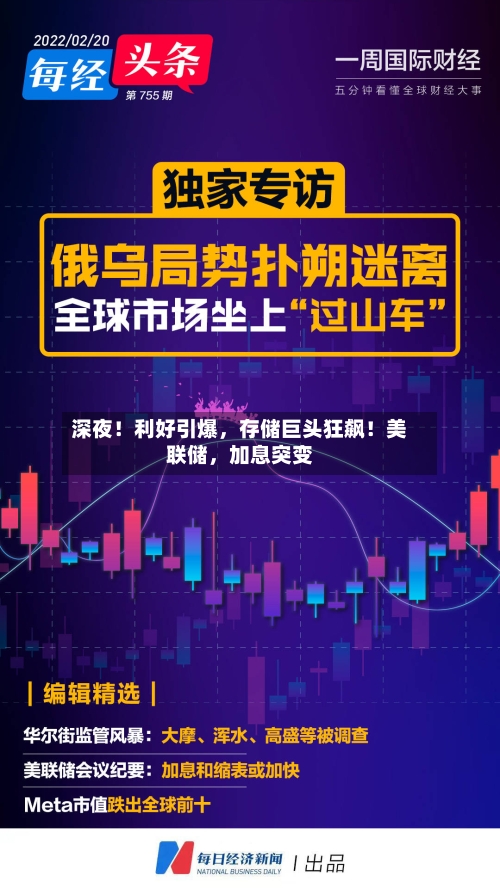 深夜！利好引爆，存储巨头狂飙！美联储，加息突变-第3张图片