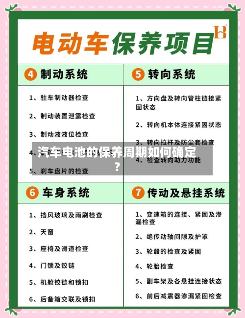 汽车电池的保养周期如何确定？-第2张图片