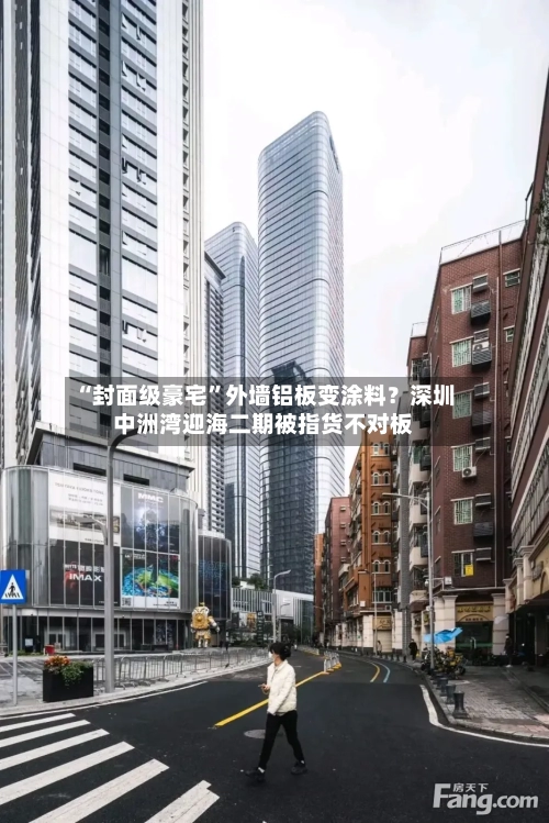 “封面级豪宅”外墙铝板变涂料？深圳中洲湾迎海二期被指货不对板