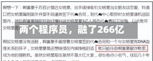 两个程序员	，融了266亿-第2张图片