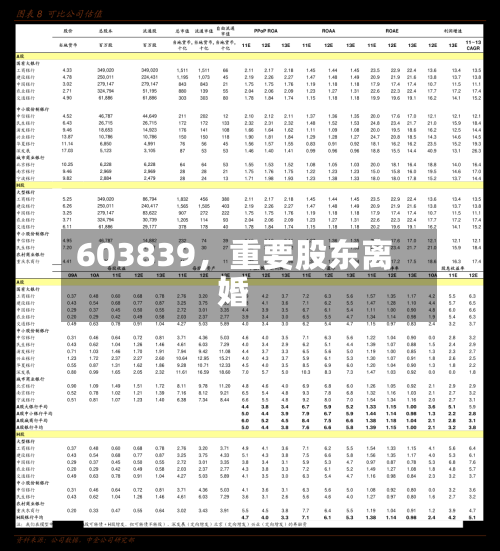 603839，重要股东离婚-第3张图片