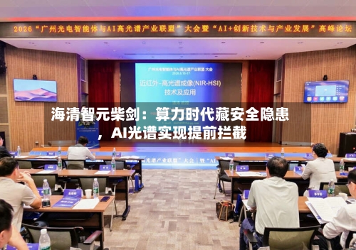 海清智元柴剑：算力时代藏安全隐患，AI光谱实现提前拦截-第2张图片