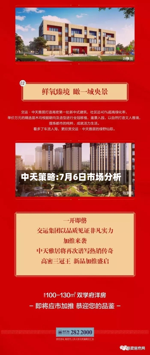 中天策略:7月6日市场分析