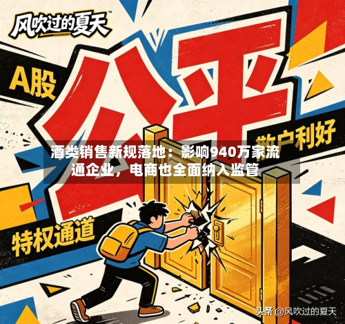 酒类销售新规落地:影响940万家流通企业,电商也全面纳入监管