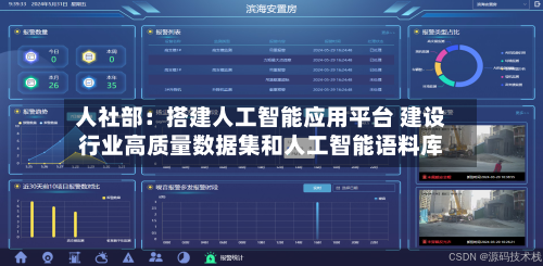 人社部：搭建人工智能应用平台 建设行业高质量数据集和人工智能语料库